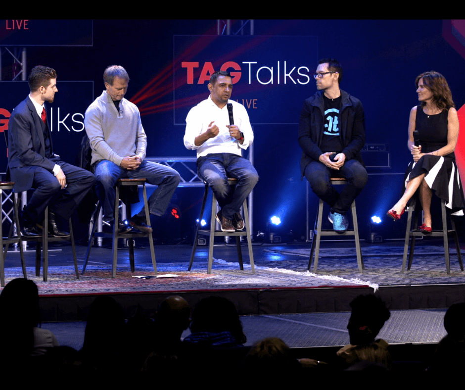 TAG Talks stage