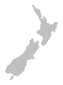 Map of New Zealand