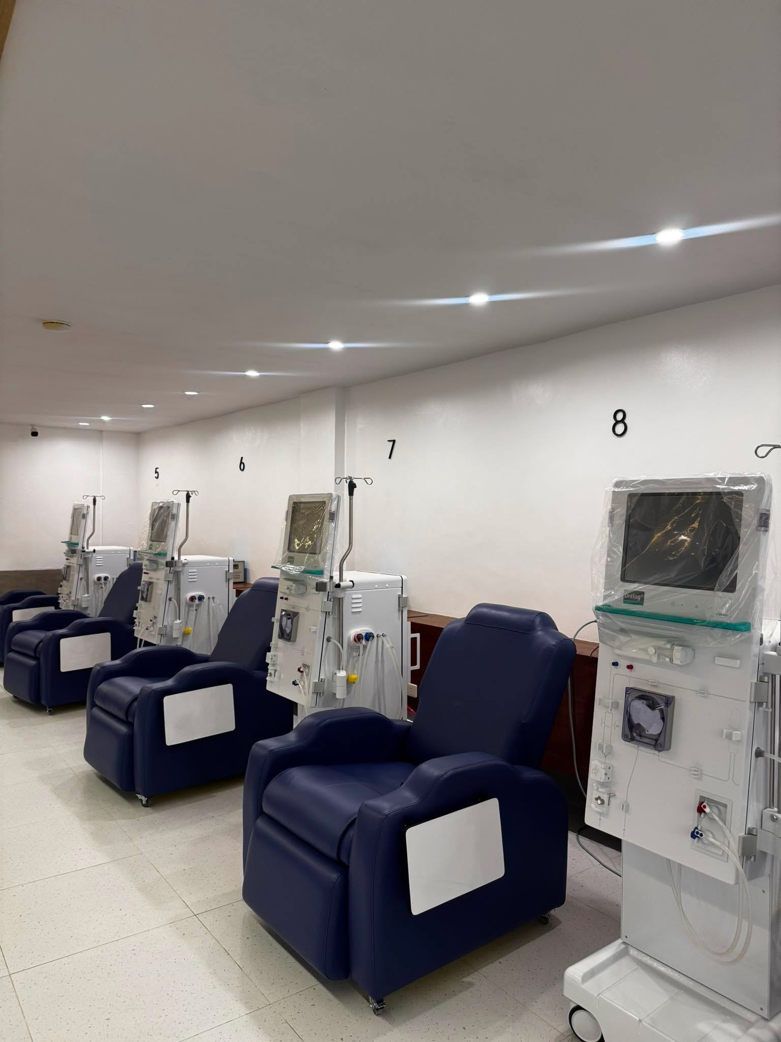 Dialysis treatment area