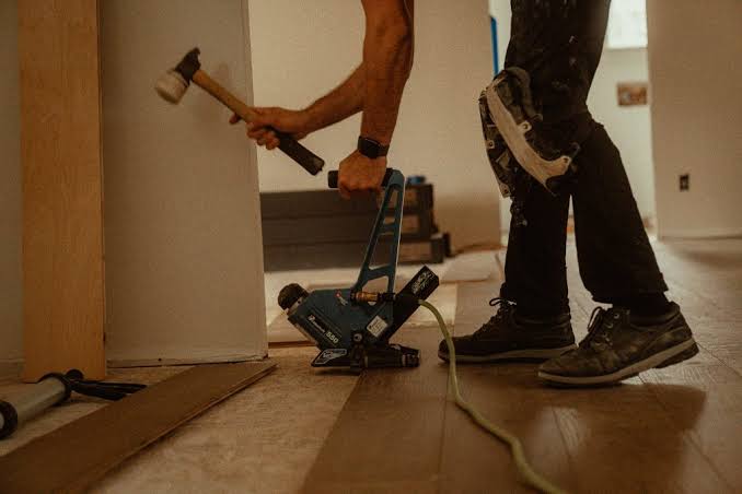 Hardwood floor repair and restoration