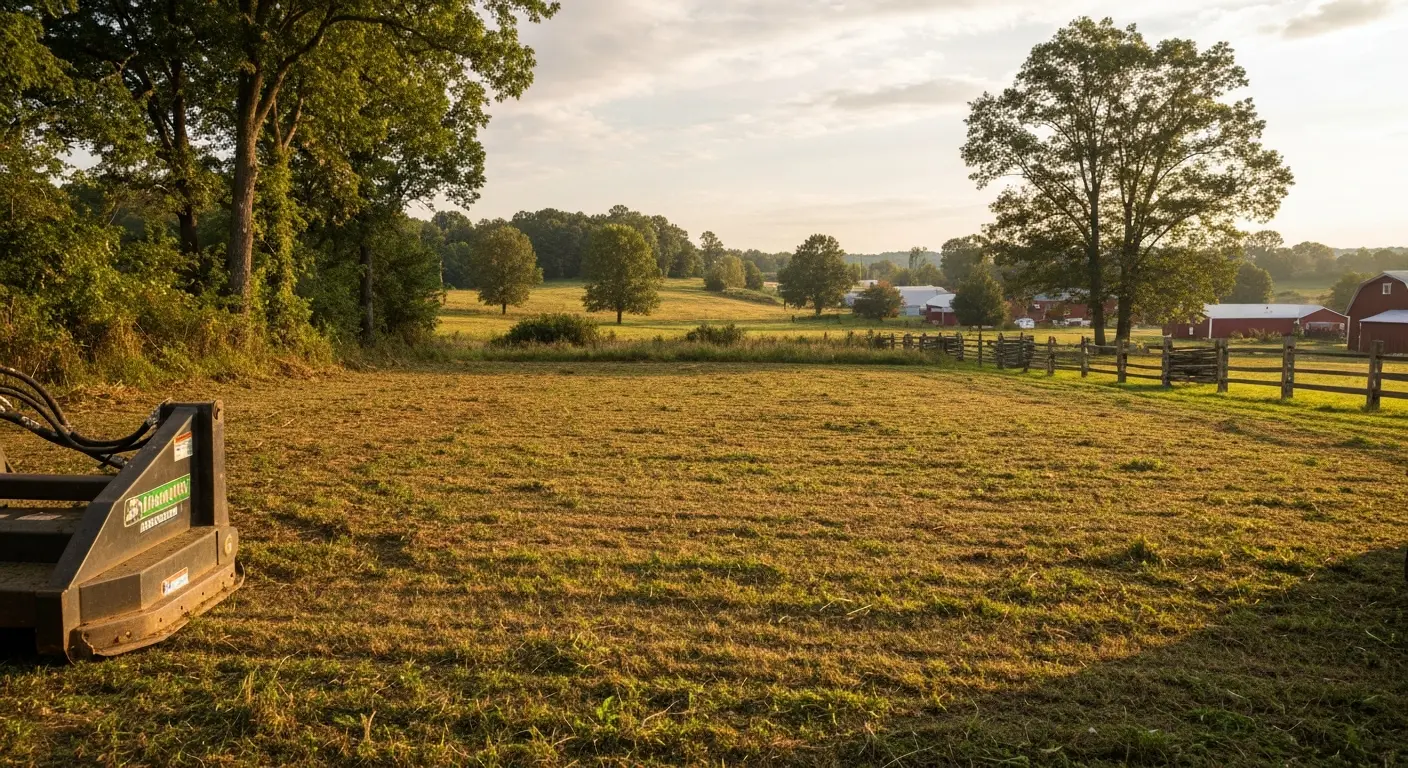 Brush hogging service