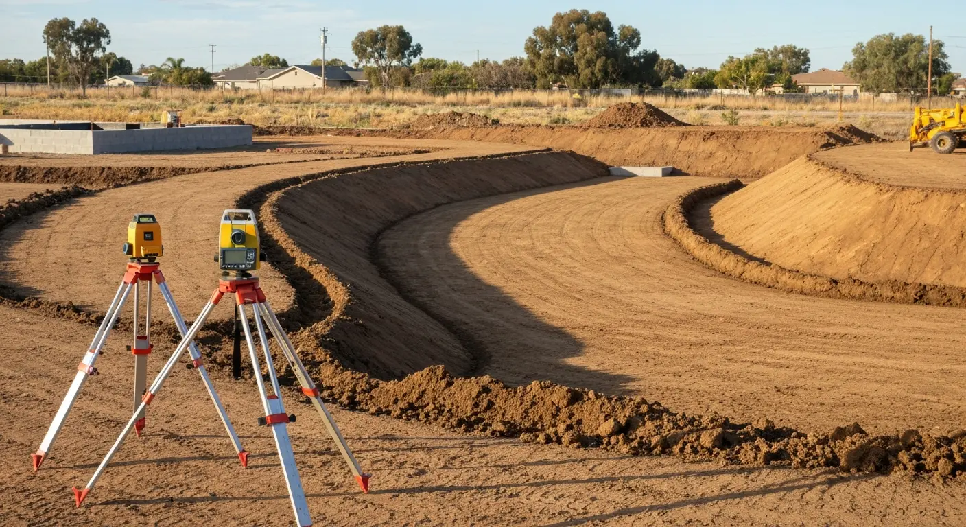 Grading and site preparation