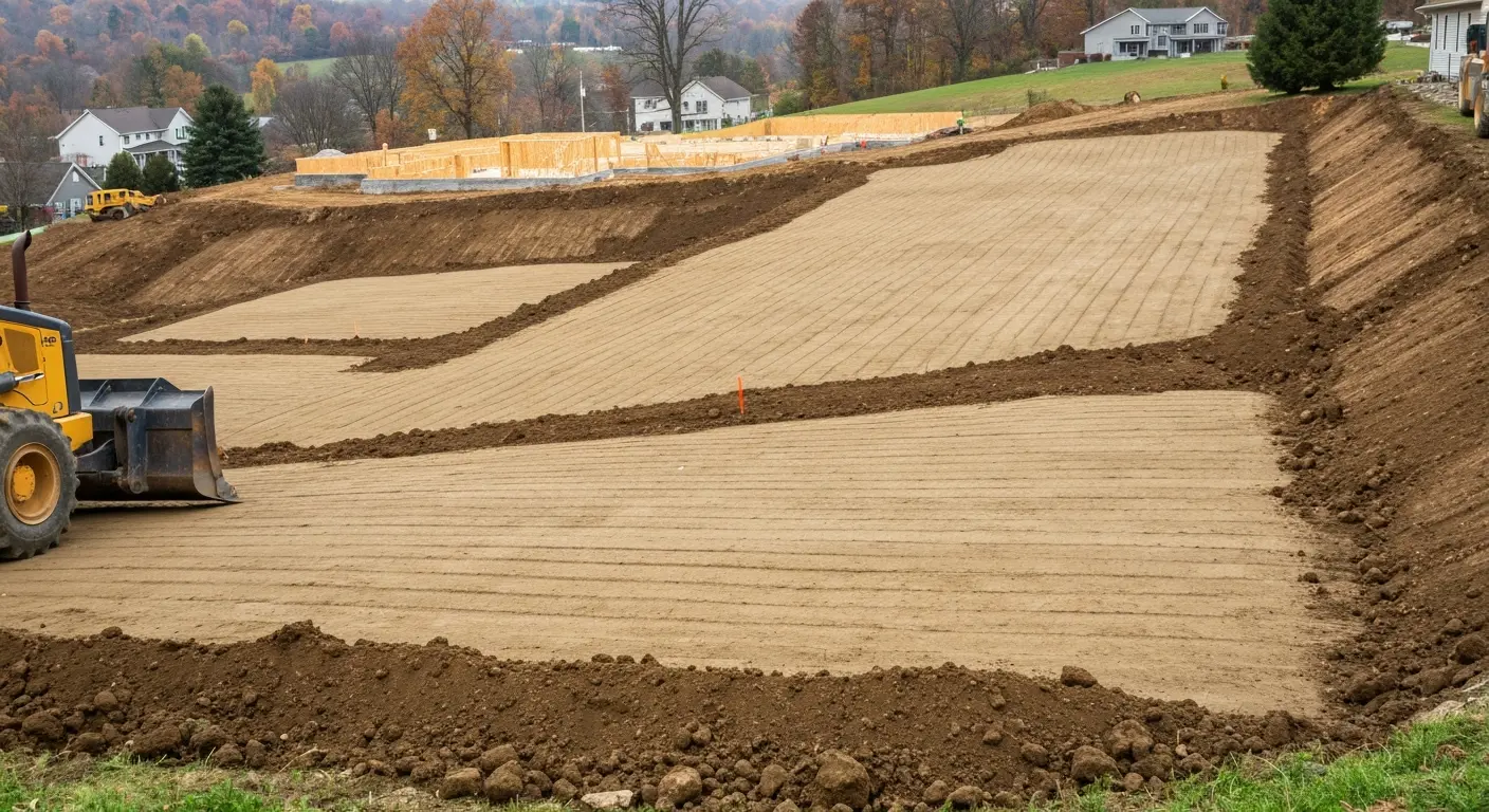 Grading and dirt work in Butler County PA