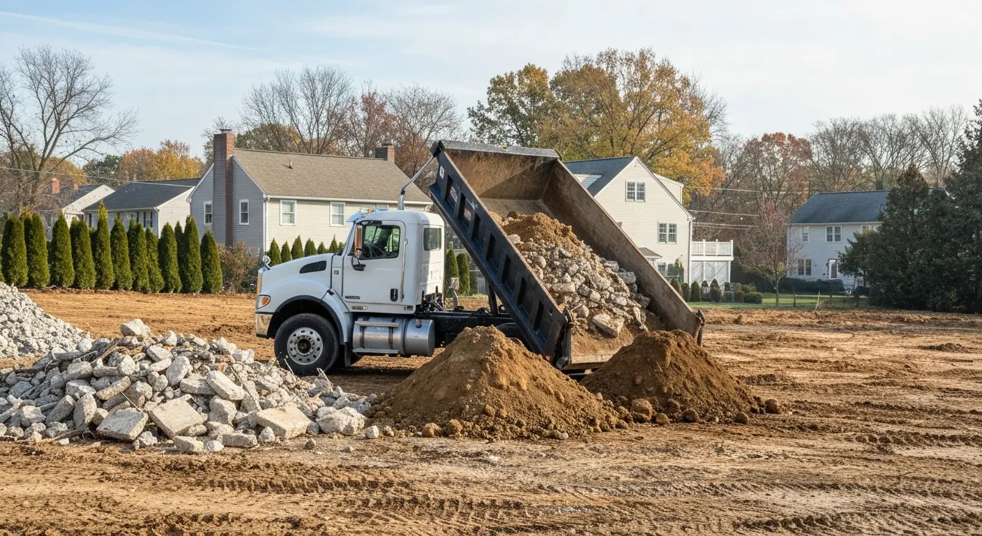 Debris hauling equipment