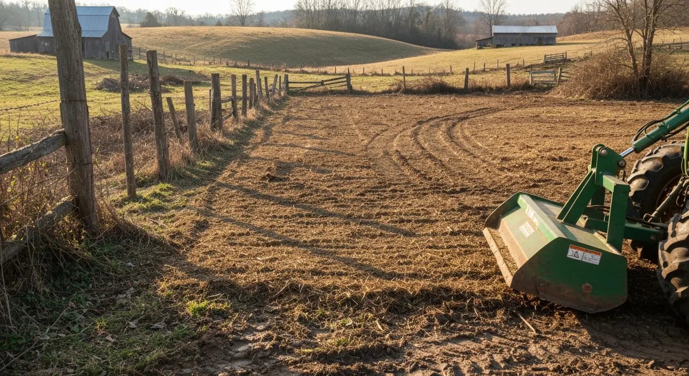 Brush hogging service