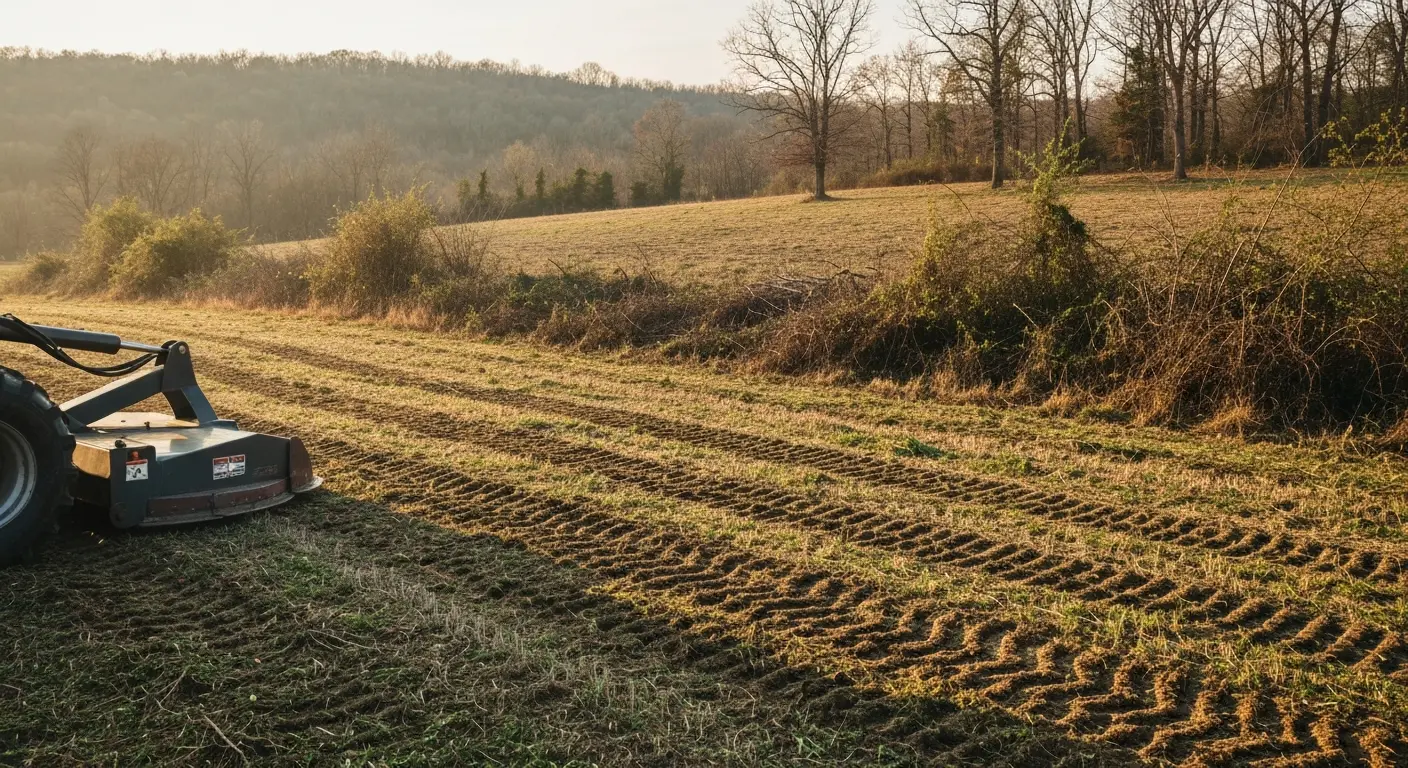 Brush hogging service