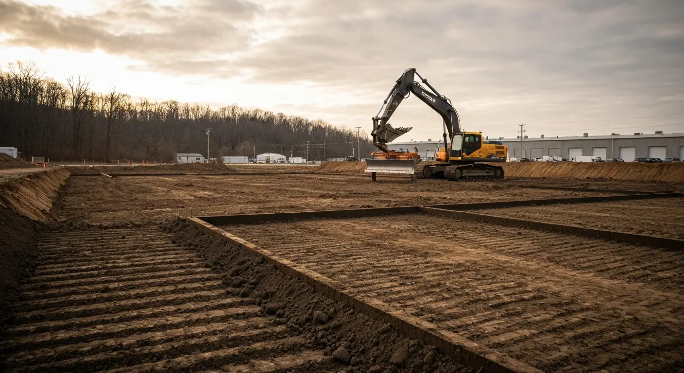 Commercial excavation and grading