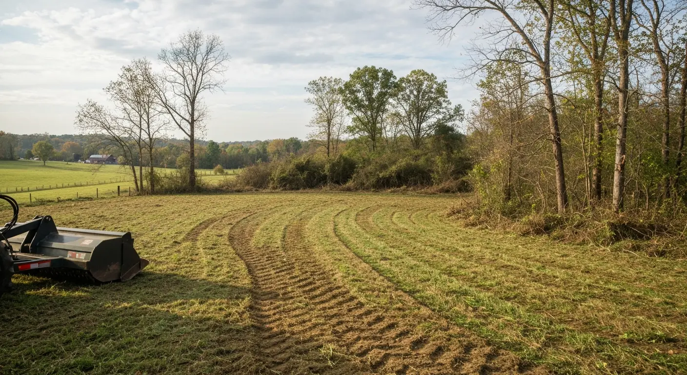 Brush hogging service