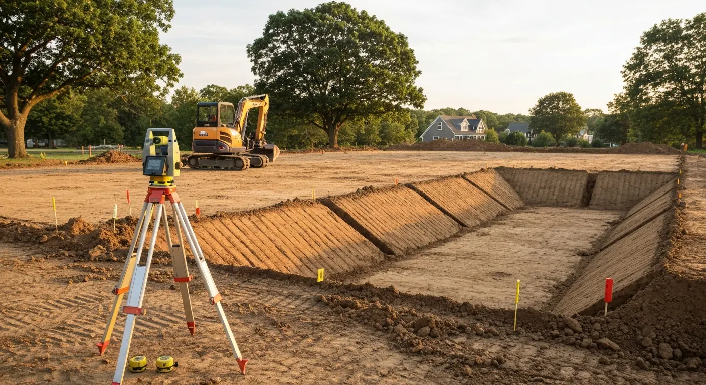 Grading and site prep work