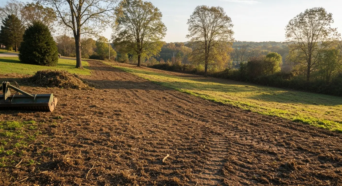 Brush hogging service