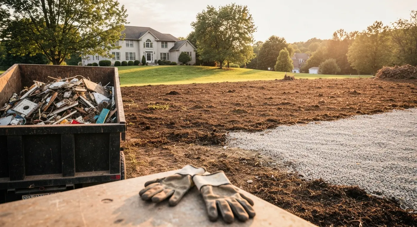 Debris removal and hauling services