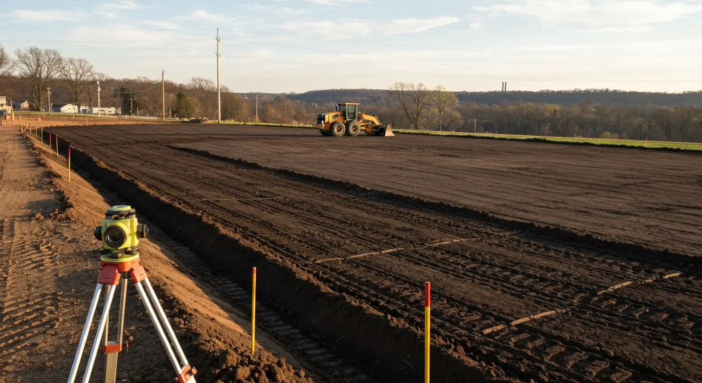 Grading and site preparation