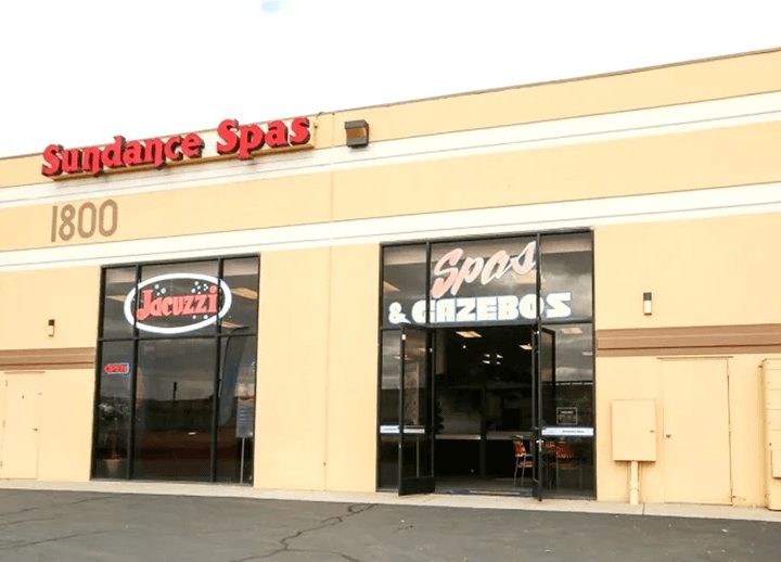 Concord showroom Paradise Valley Spas