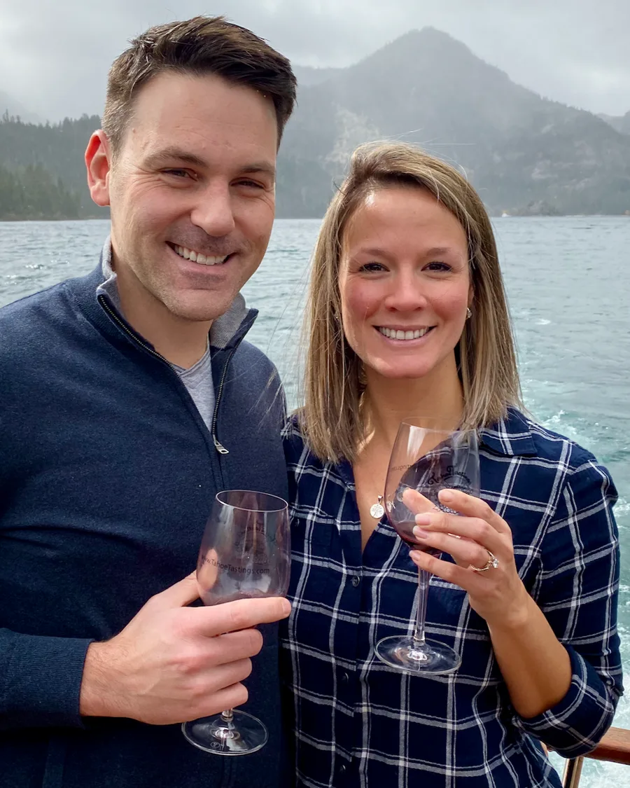 Matt and Cecilia Doan at Lake Tahoe