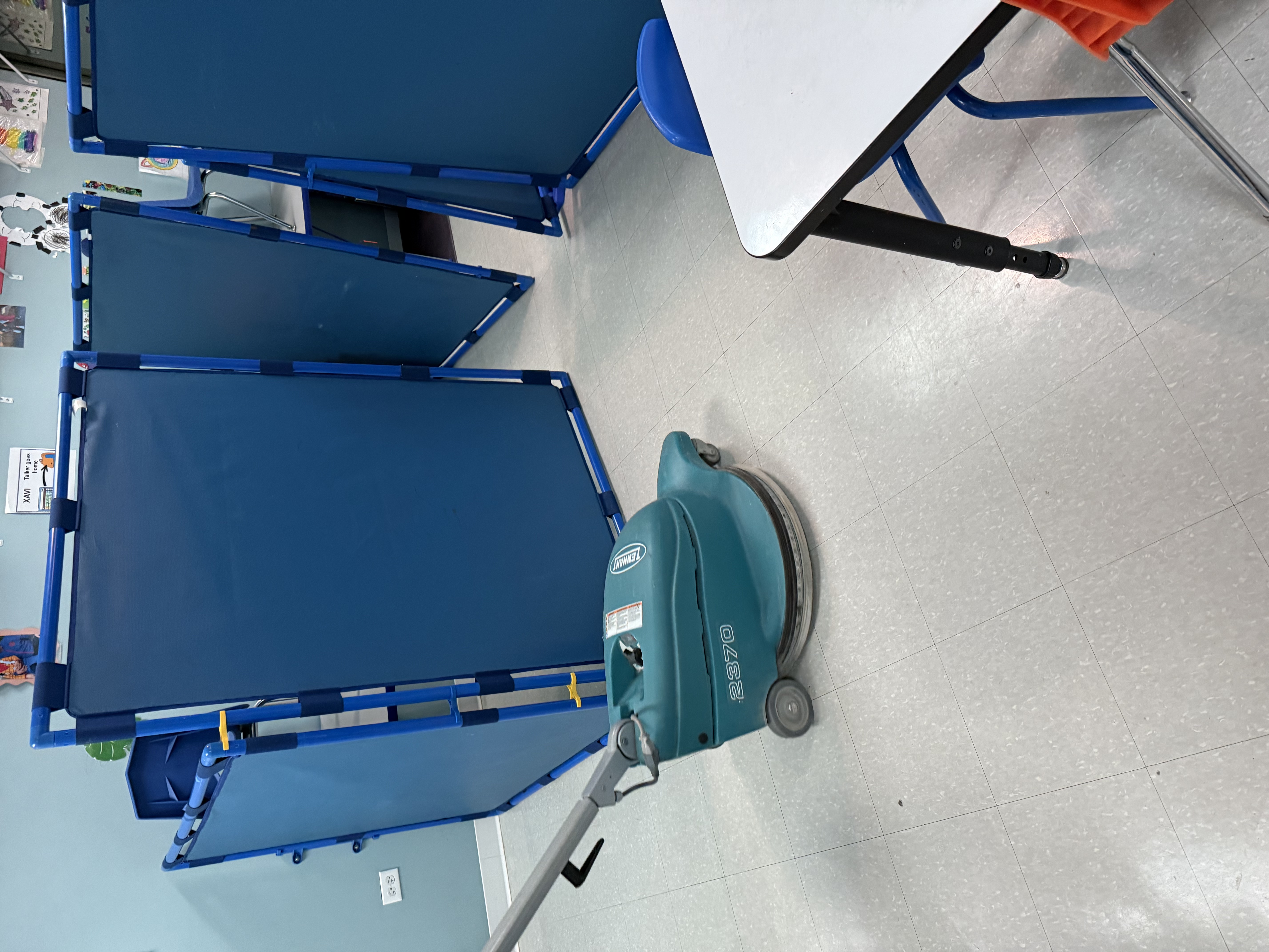 Institutional cleaning