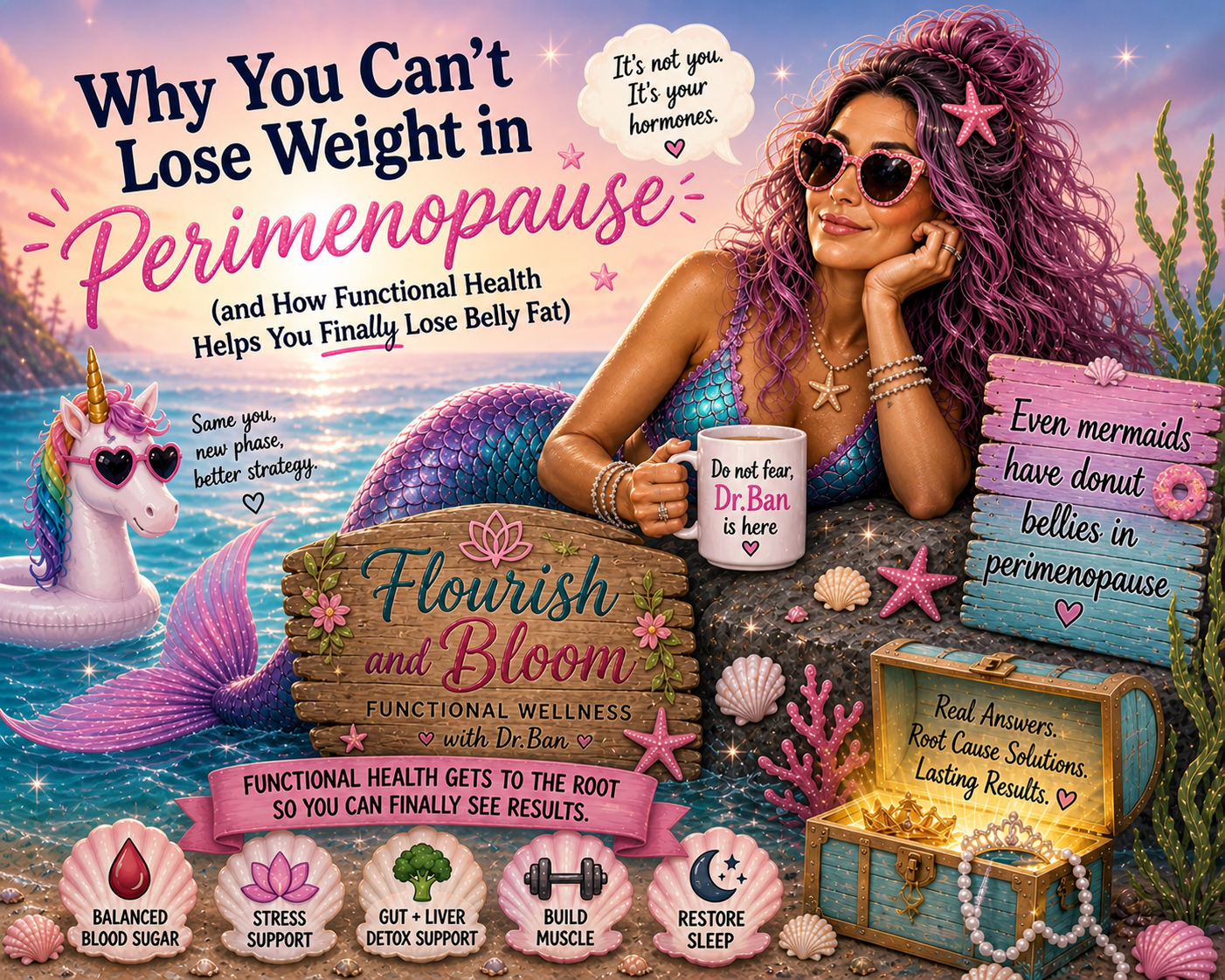 Perimneopause Mermaid trying to lose weight