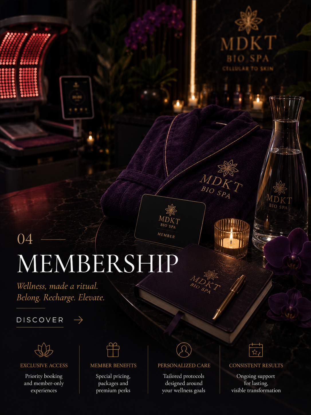 MDKT Bio Spa membership experience