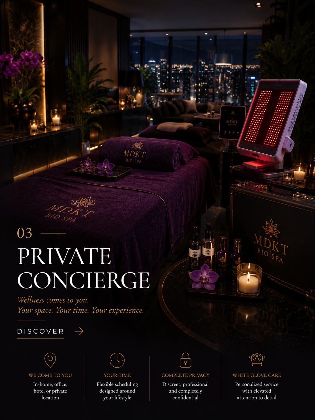 MDKT private concierge wellness experience