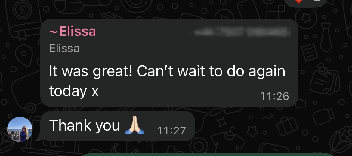 Client message