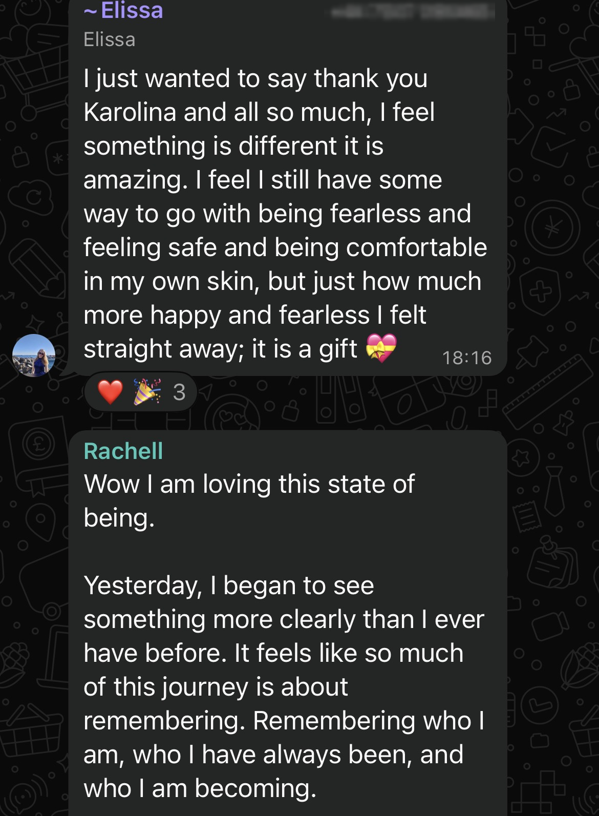 Client message