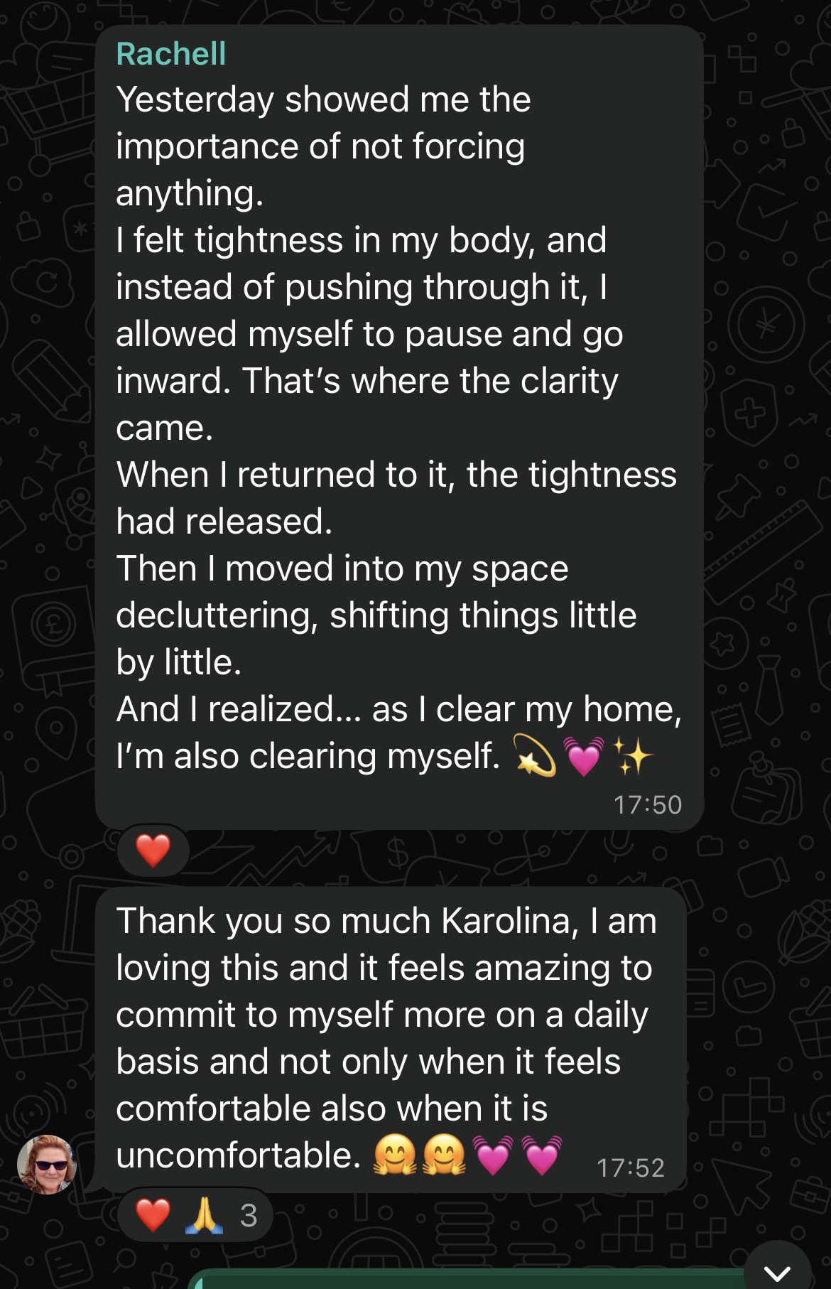 Client testimonial: Rachell