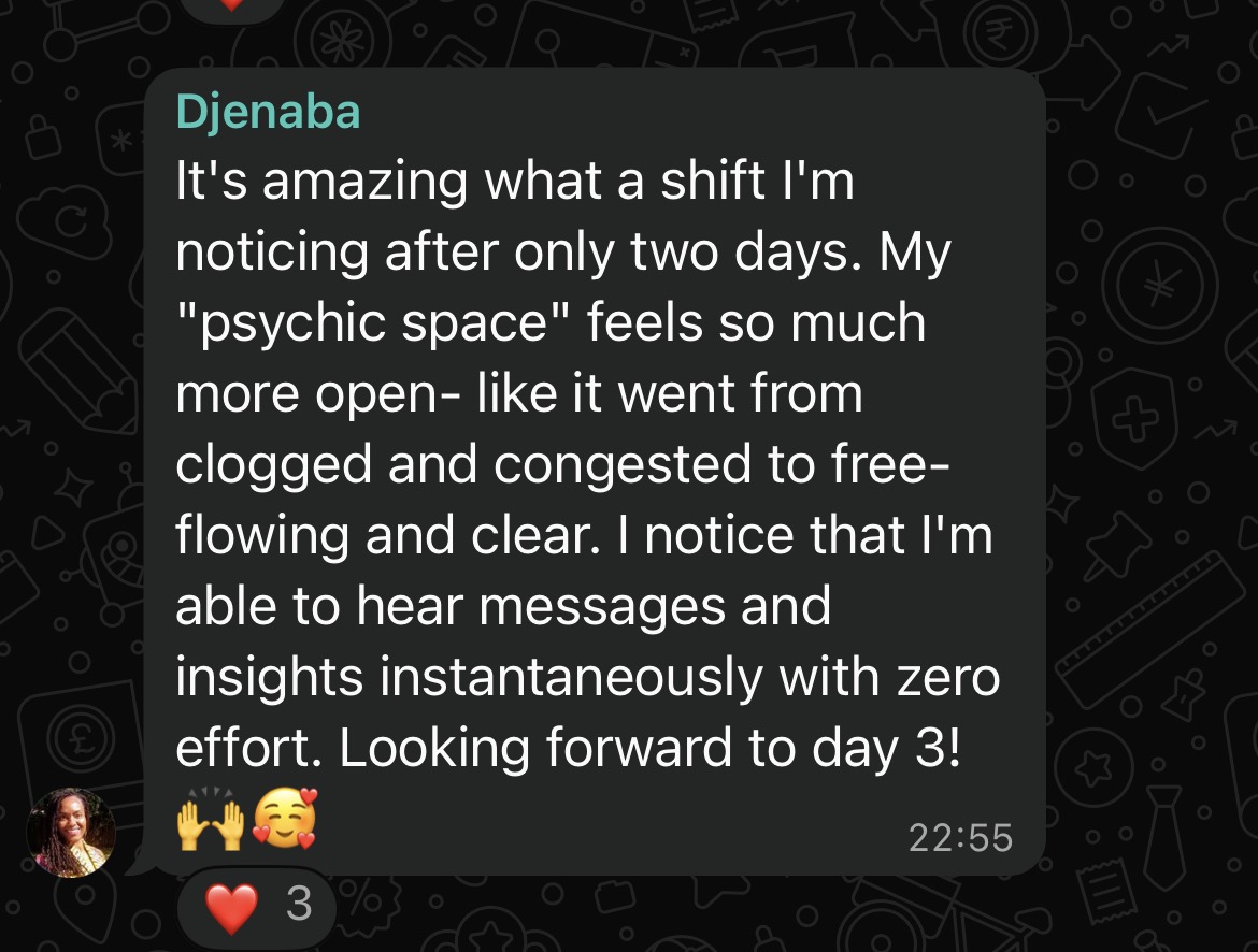 Client testimonial: Djenaba