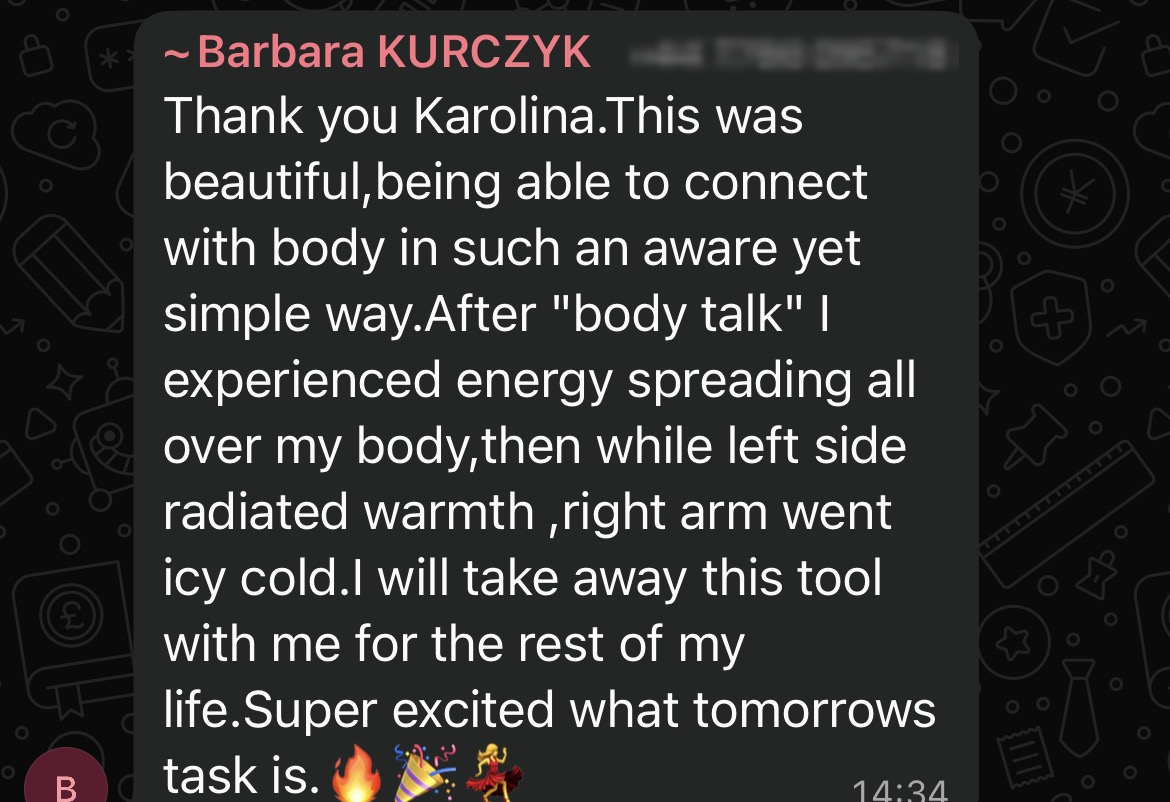 Client message