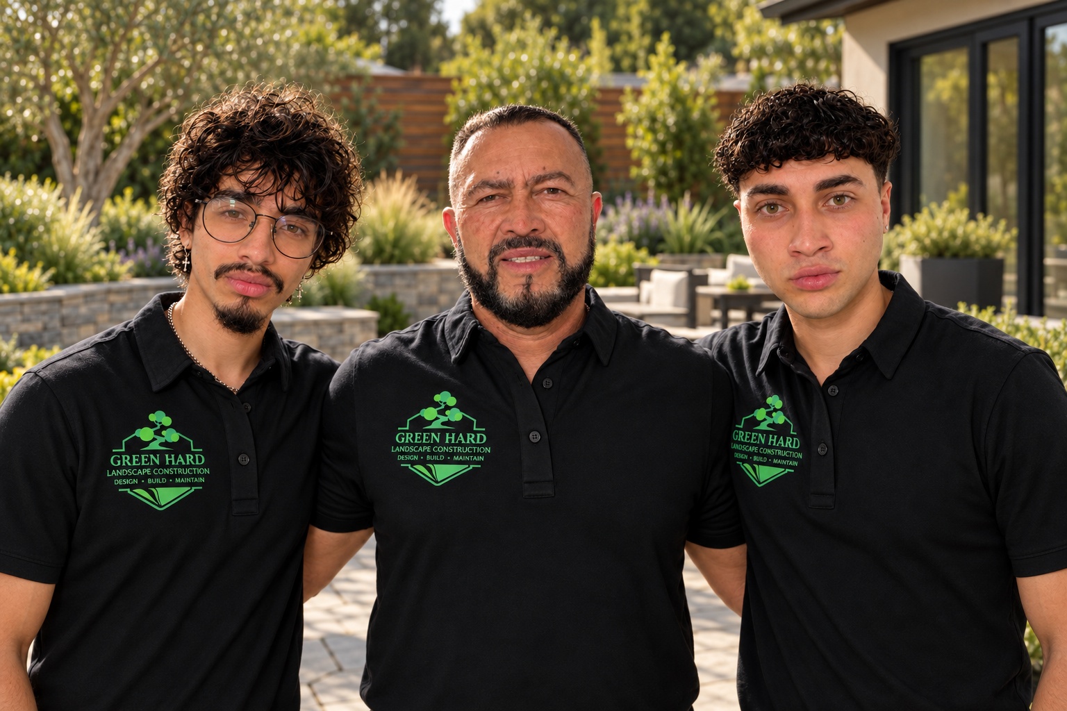 Green Hard and Landscaping LLC team in the Bay Area