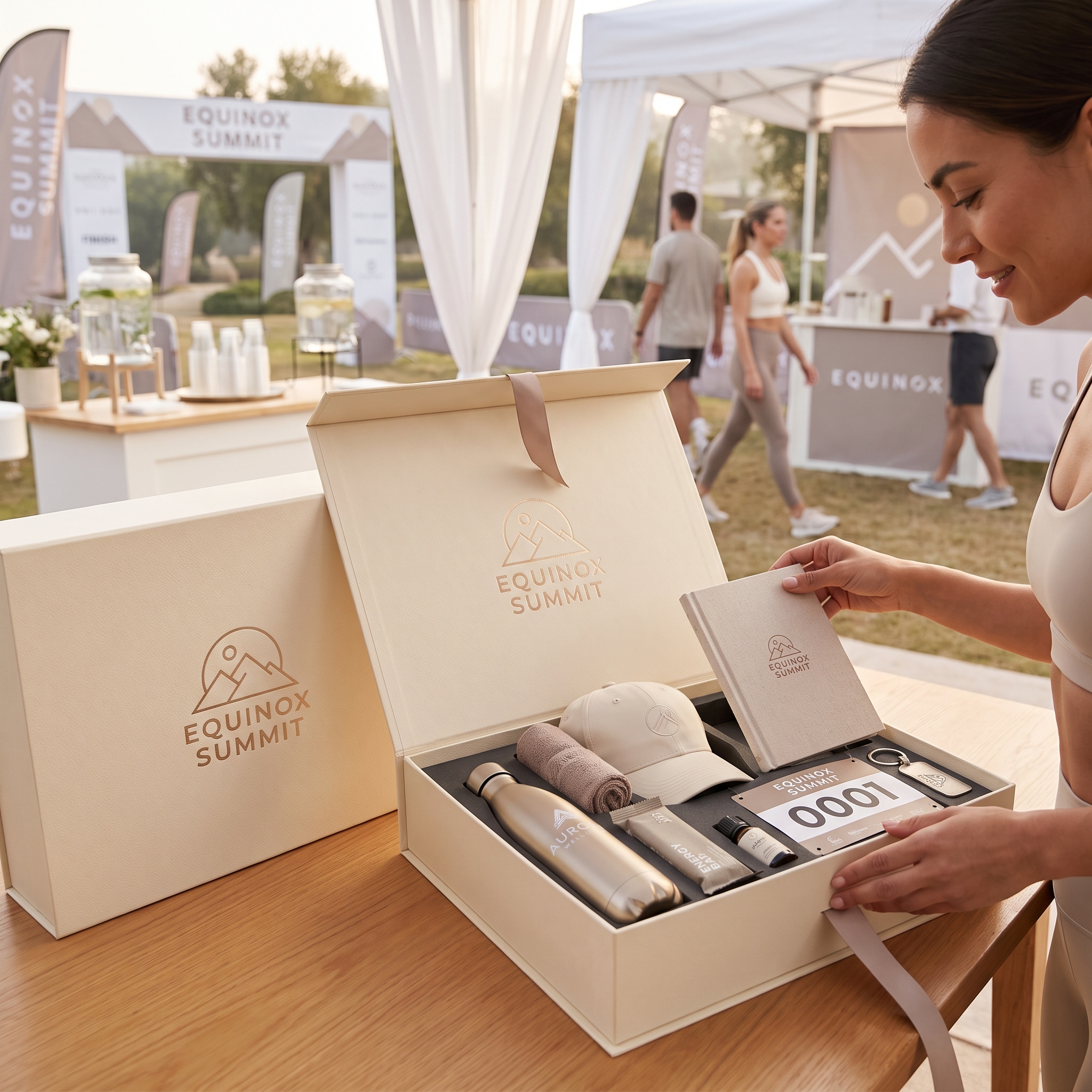 Custom event packaging kit