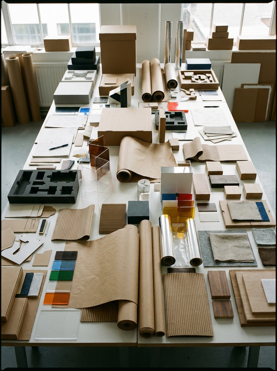 Custom packaging development and material details