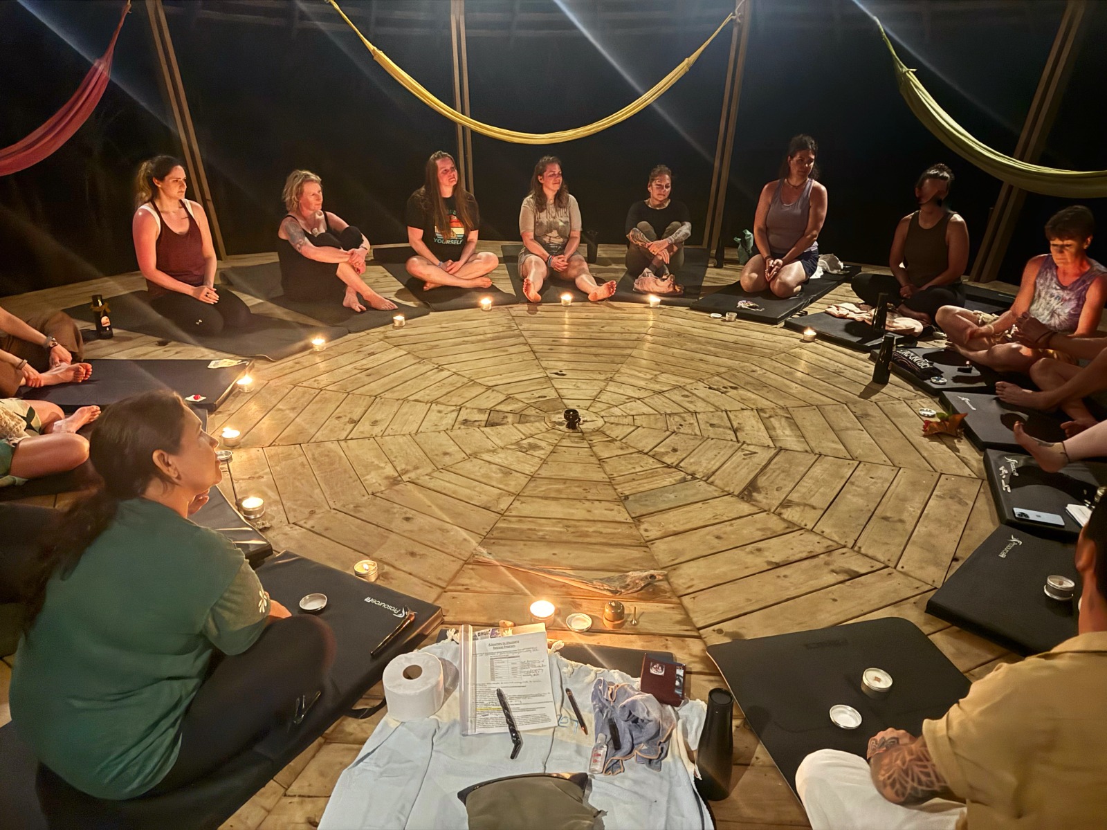 Retreat experience at Playa Neverland