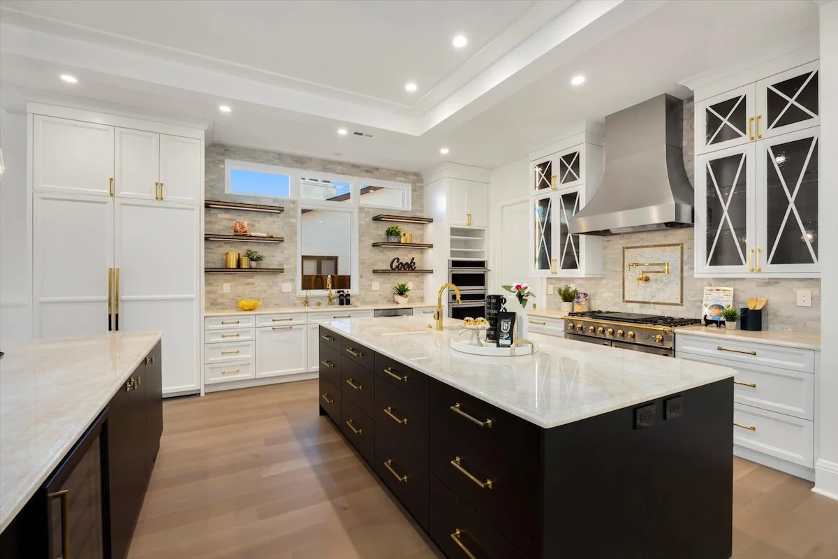 Denver Luxury Home Kitchen Island