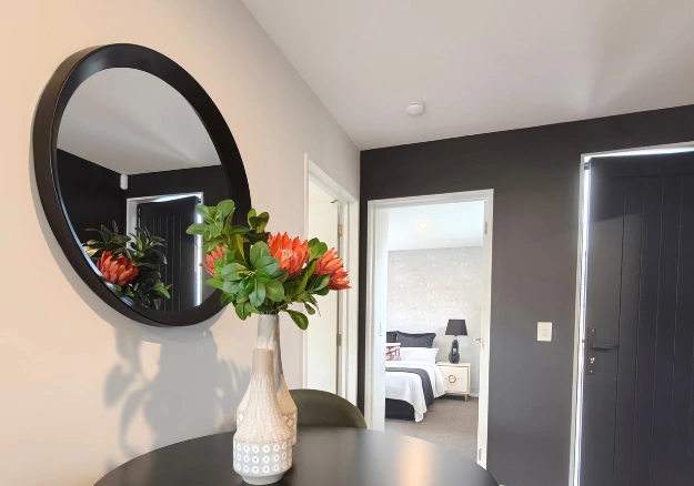 Professional house painting services in Christchurch – living room wall repaint