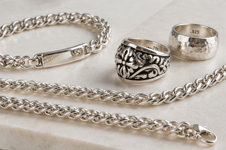 Joyería de plata .925