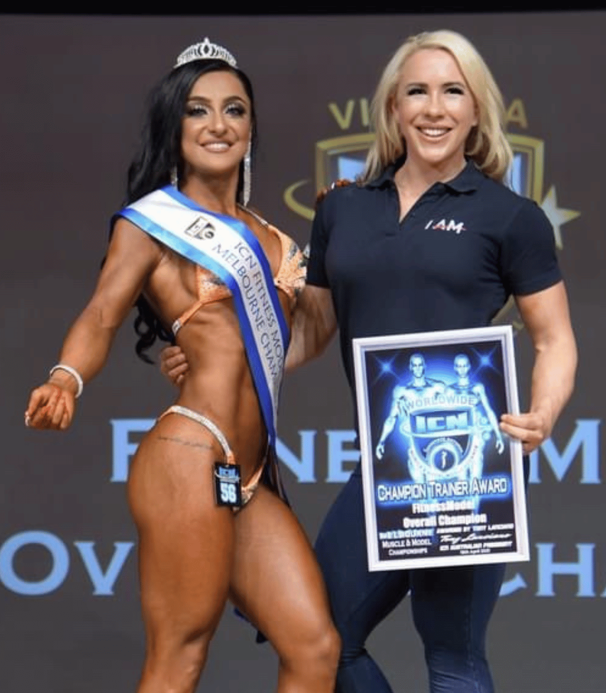 Anna McManamey Competition Prep Coach of ICN Fitness Model Champion