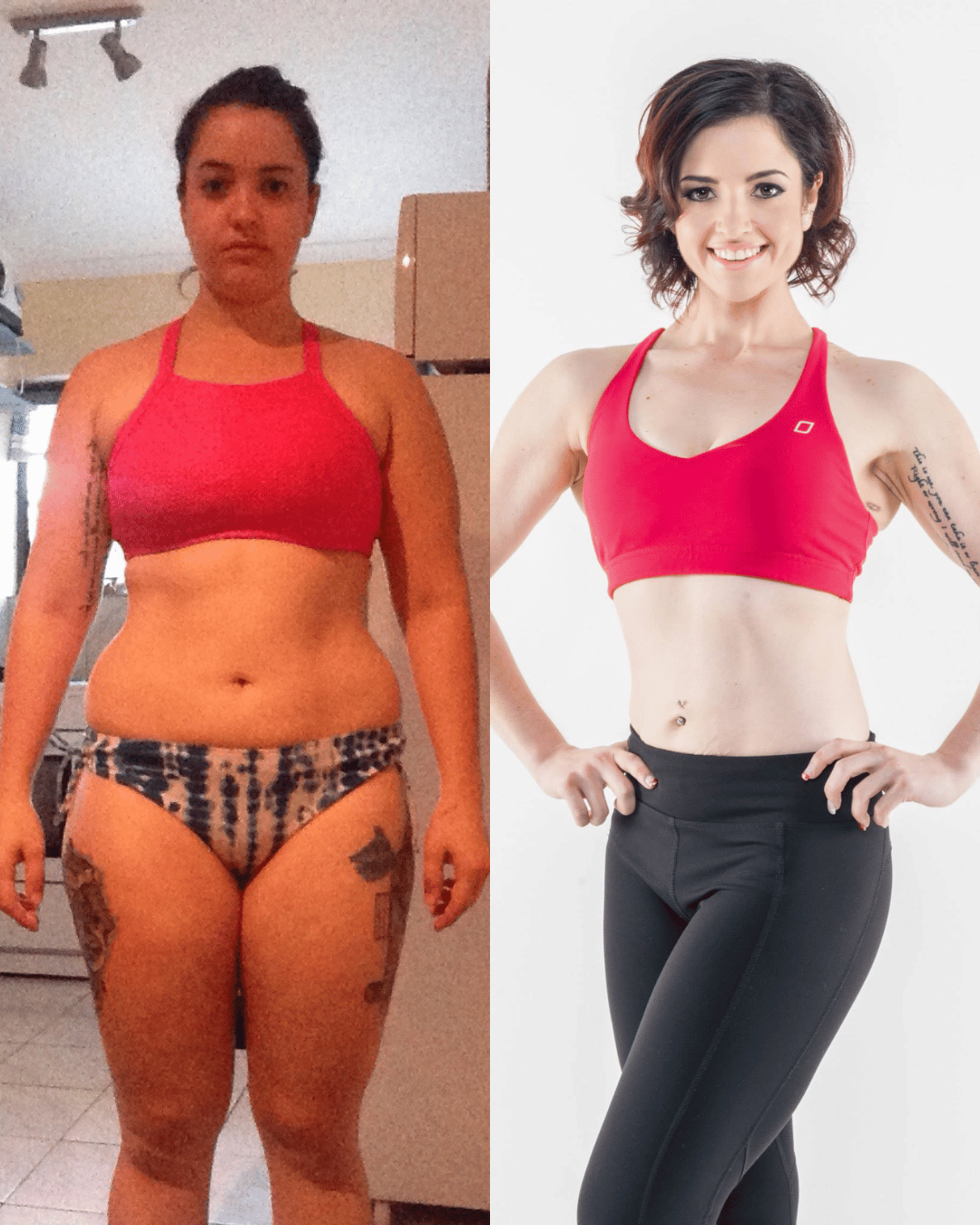 Client Transformation Weight Loss Photoshoot
