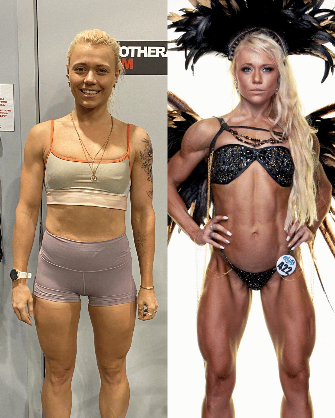 Client Transformation WBFF Competition Prep