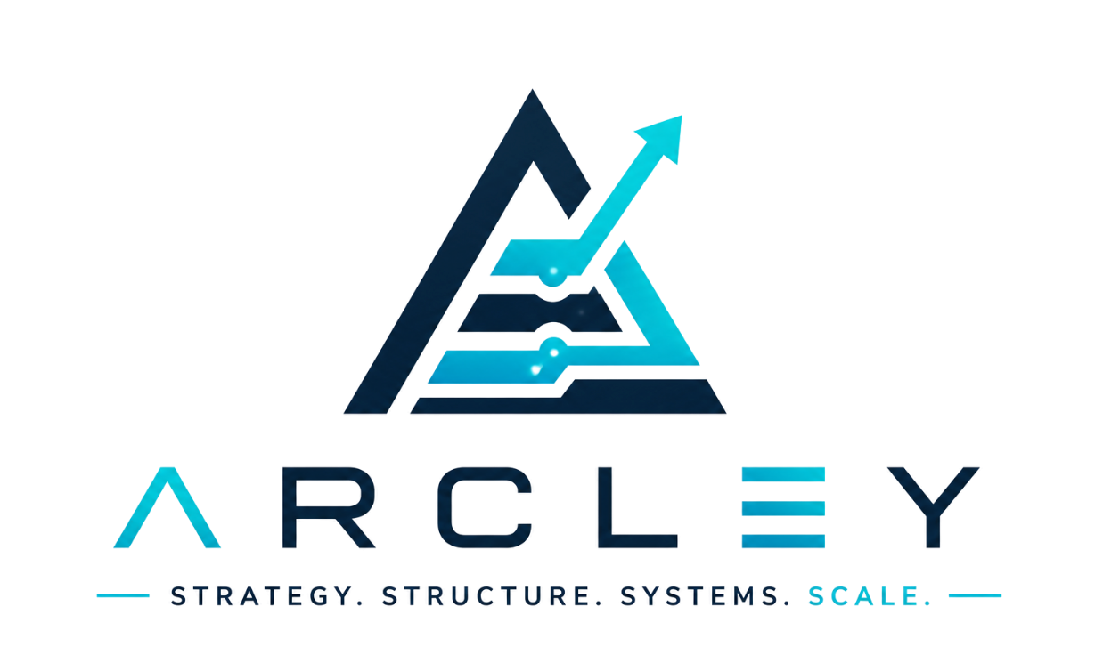 Arcley — Strategy. Structure. Systems. Scale.
