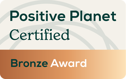 Positive Planet Bronze Award