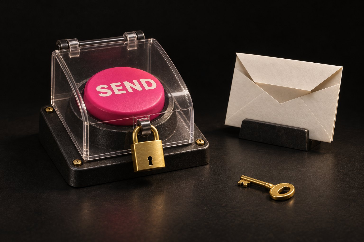 Draft, Never Send: The One Rule That Makes AI Safe in Your Inbox