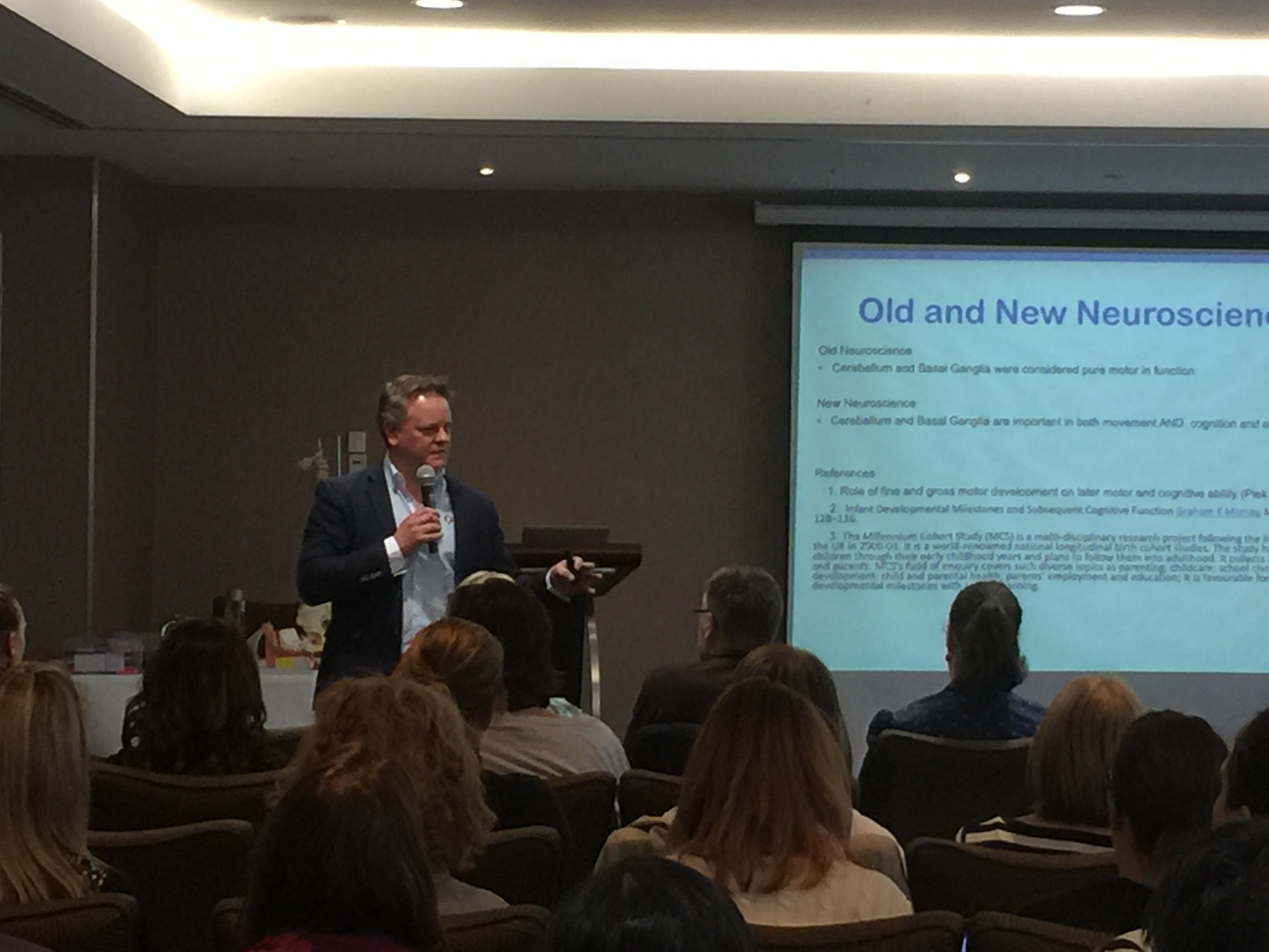 Dr Paul Bergamo presenting