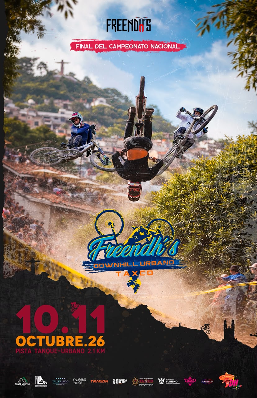 Flyer oficial Final Nacional DHMEX Races Taxco 2026