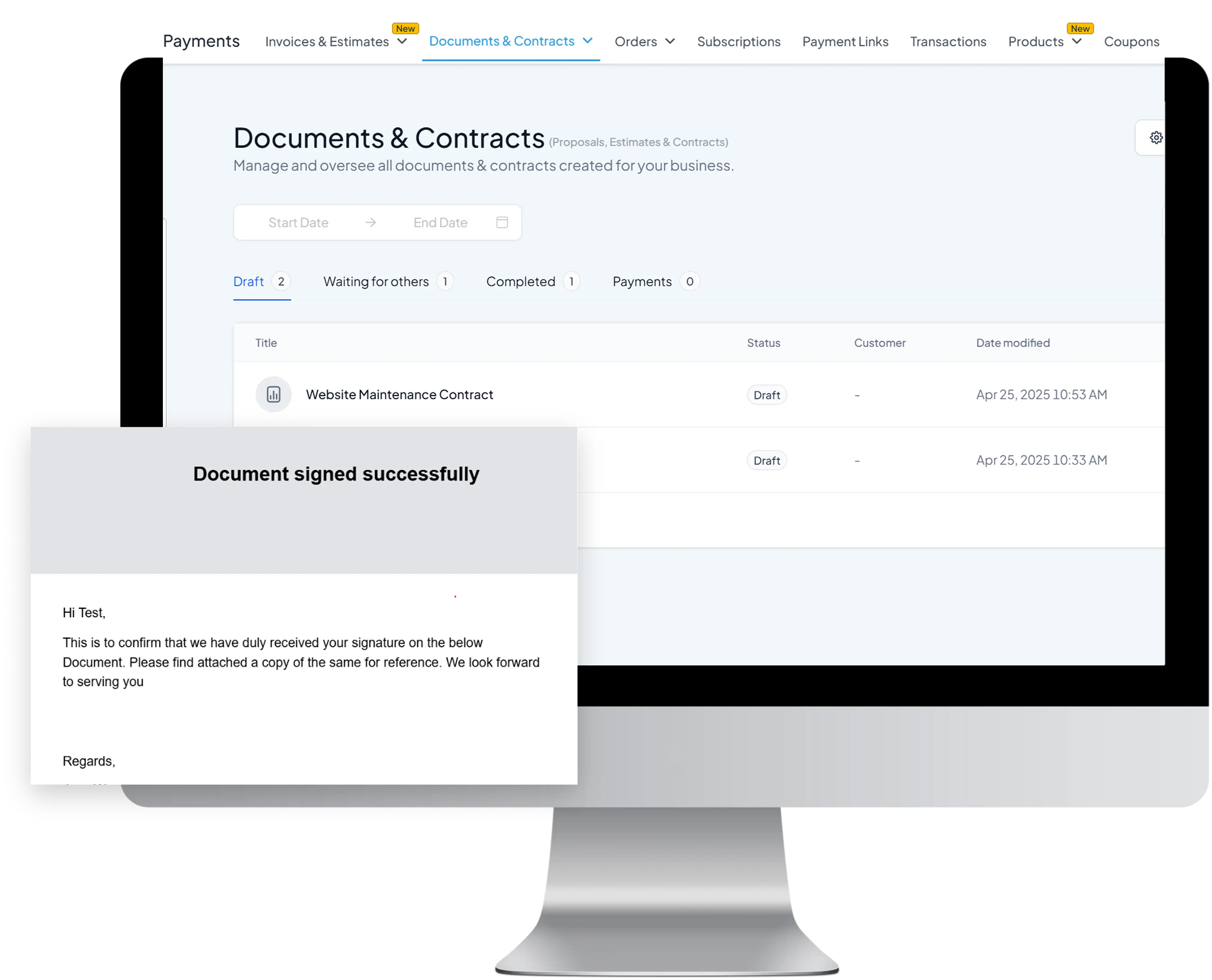 Document sharing and collaboration