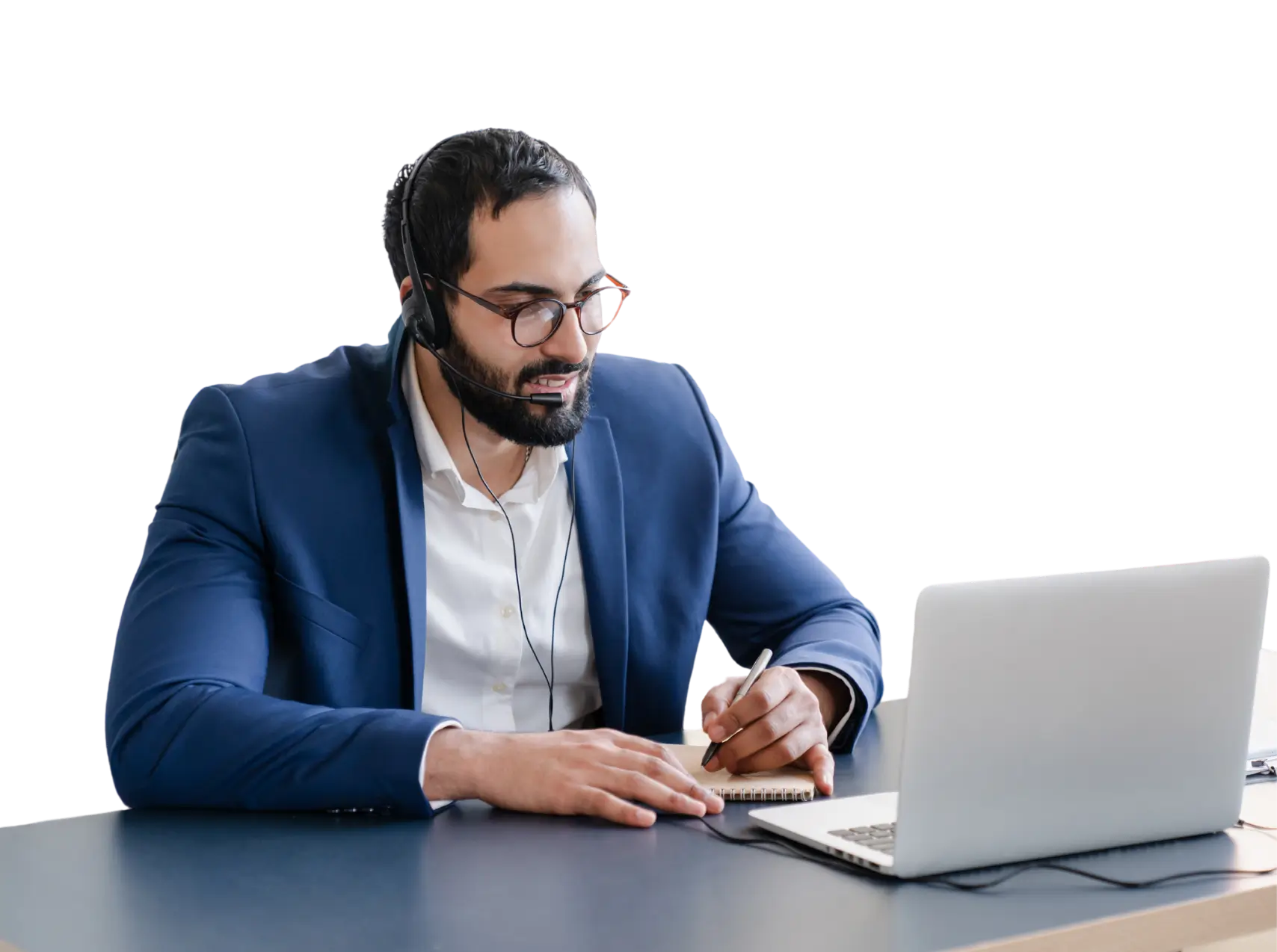Business People Working Remotely