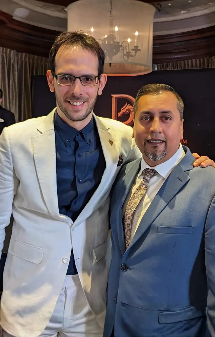 With Fabio Gellerani, Serial Entrepreneur from Dubai