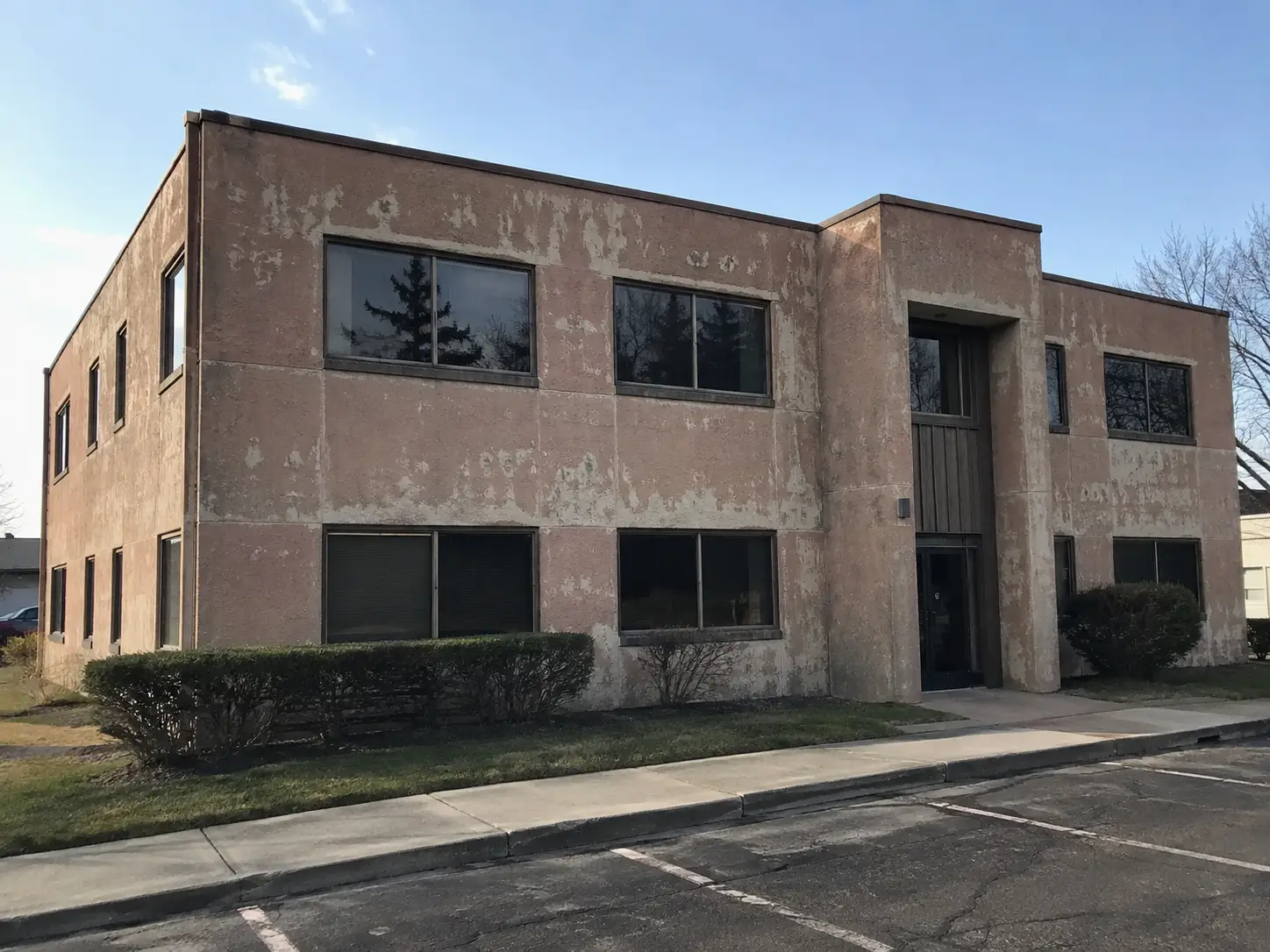 Before: Exterior house painting renovation
