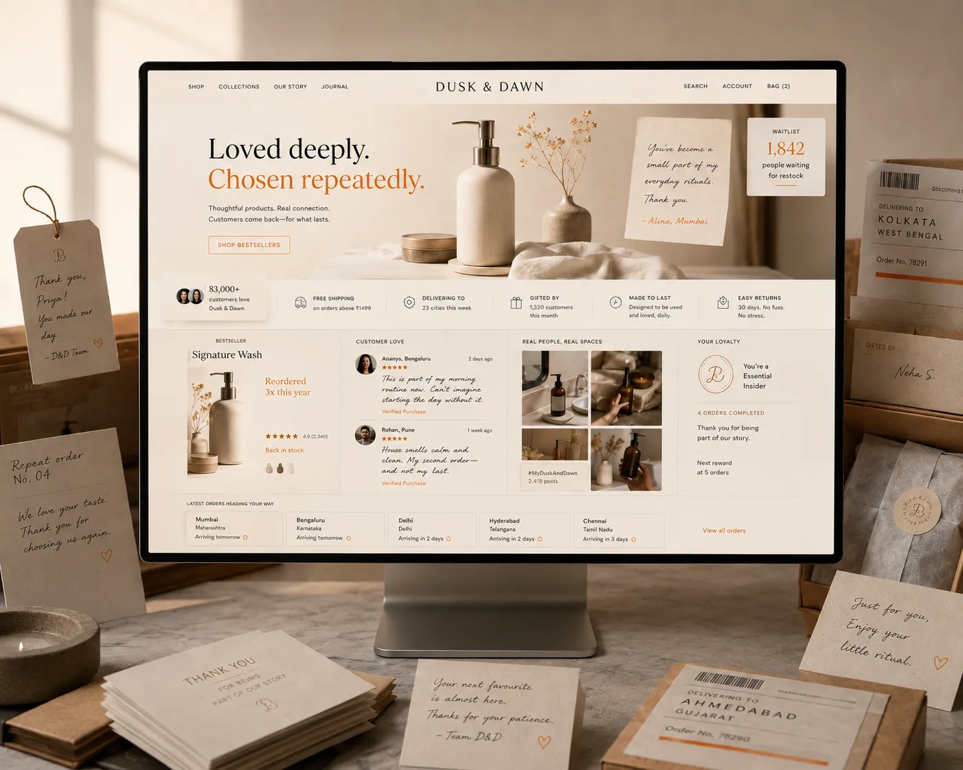 Visual identity samples