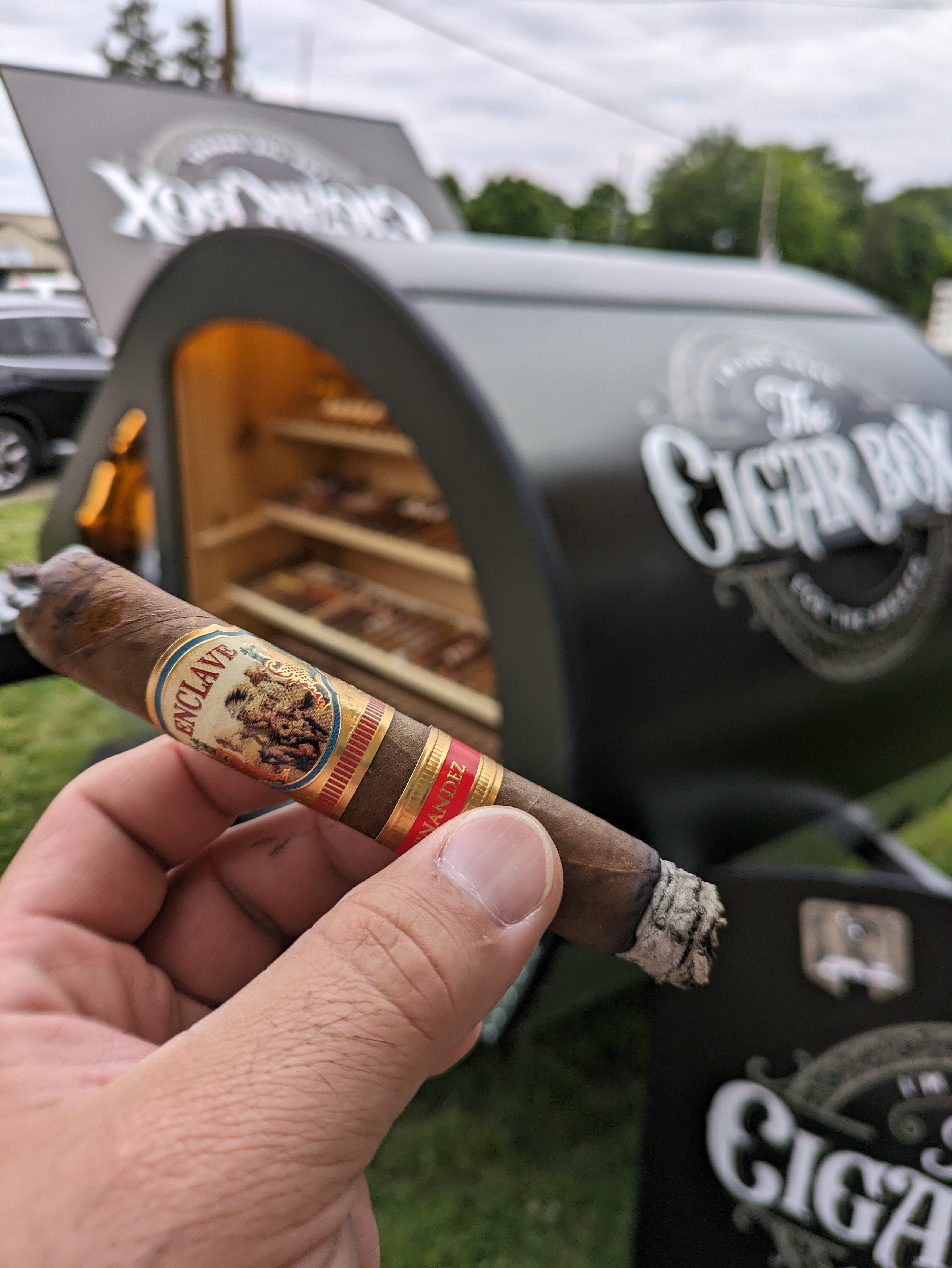 Cigar and Teardrop Trailer