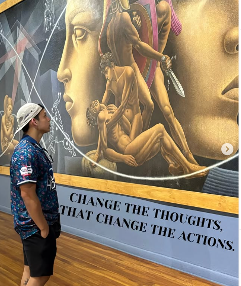 A real coaching session inside the Mind and Body Manual training space