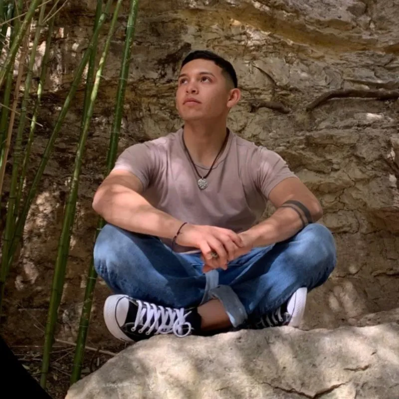 Bryan Zapata, founder of Mind and Body Manual, in his coaching space
